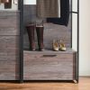 Monica Wood Walk-in Closet System