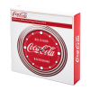 12" Coca-Cola Clock with Chrome Finish, Delicious Style