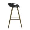 Bak Bar & Counter Stool (Set of 2) - Black & Gold