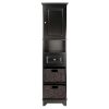 Wyatt Tall Cabinet with Baskets; Drawer; Door