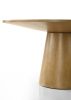 Jasper Driftwood Finish 47" Wide Contemporary Round Dining Table