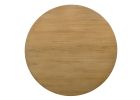 Jasper Driftwood Finish 47" Wide Contemporary Round Dining Table