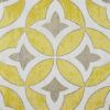 Distressed Yellow Medallion 3-piece Wall Decor Set