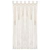 Boho Macrame Curtain for Window Doorway Room Divider Large Long Macrame Wall Hanging Bohemian Home Wedding Decor