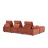 L-Shape Modular Sectional Sofa, DIY Combination, Chenille