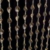 Crystal Beaded Curtain Acrylic Hanging Door Beads String Curtain for Doorway Party Wedding Decor 35.5 x 79 Inces