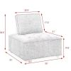 L-Shape Modular Sectional Sofa, DIY Combination, Chenille