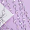 Crystal Beaded Curtain Acrylic Hanging Door Beads String Curtain for Doorway Party Wedding Decor 35.5 x 79 Inces